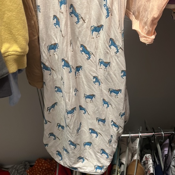 Kyte Baby Sleep Sac .5 TOG Horse Blue Used - Picture 6 of 8